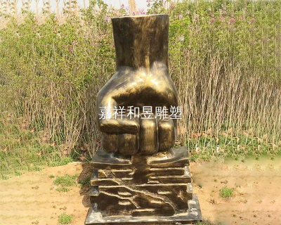 打擊毒品雕塑